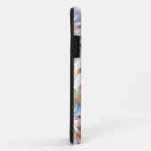 Elegant waterverf florale roze en wit Case-Mate iPhone case (Achterkant/rechts)