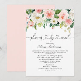 Elegant Waterverf Flowers Vrijgezellenfeest per po Kaart