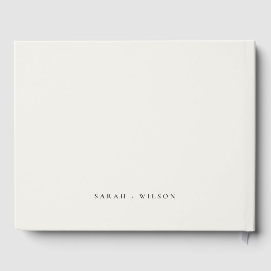 Elegant Waterverf Green Winery Vineyard Wedding Gastenboek (Achterkant)