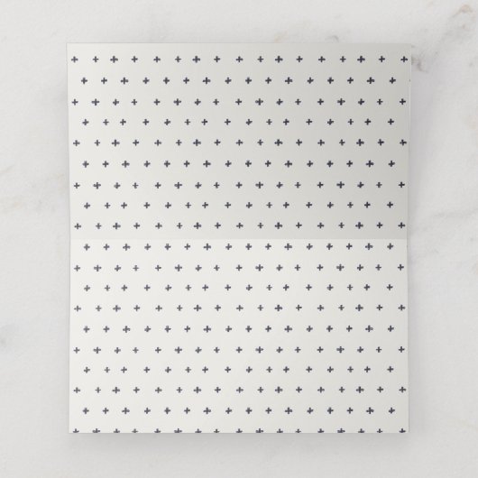 Elegant Waterverf Green Winery Vineyard Wedding Plaatskaartje (Binnenkant ongevouwen)