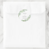Elegant Waterverf Greenery Envelope zegels (Tas)