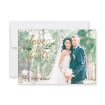 Elegant Waterverf Greenery Hartelijk dank