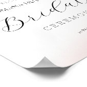 Elegant Waterverf handbeschilderd Poster (Hoek)