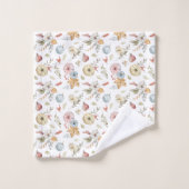 Elegant Waterverf herfstpatroon Bad Handdoek (Wasdoekje)