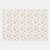 Elegant Waterverf herfstpatroon Inpakpapier Vel (Voorkant 2)