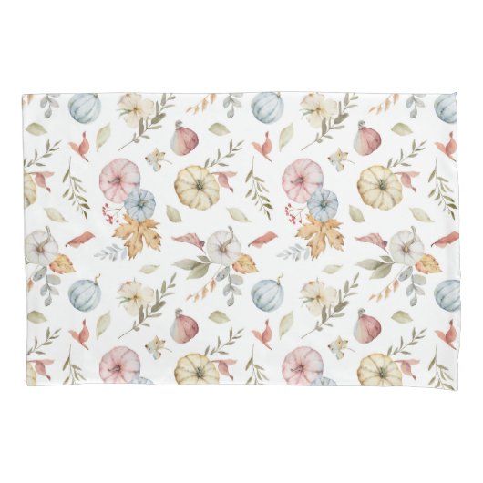 Elegant Waterverf herfstpatroon Kussensloop (Voorkant)