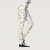 Elegant Waterverf herfstpatroon Leggings (Rechts)