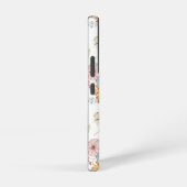 Elegant Waterverf herfstpatroon Samsung Galaxy Hoesje (Rechterkant)