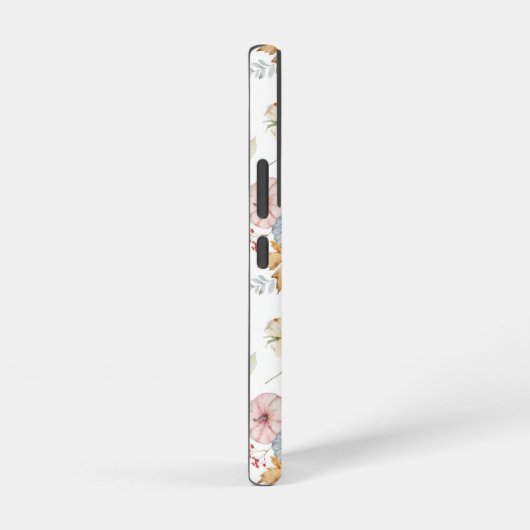 Elegant Waterverf herfstpatroon Samsung Galaxy Hoesje (Rechterkant)