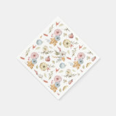 Elegant Waterverf herfstpatroon Servet (Hoek)