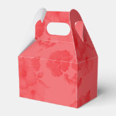 Elegant Waterverf Hibiscus Wedding Bedankdoosjes (Achterkant)