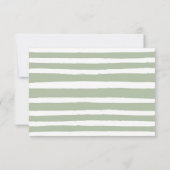 Elegant Waterverf HoneyBee Baby shower Bedankkaart (Achterkant)