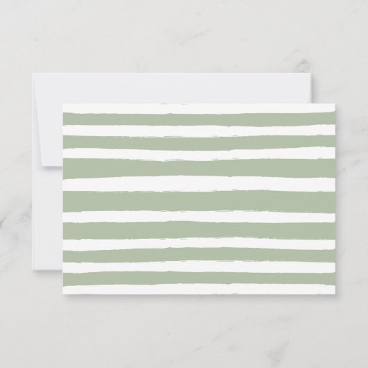 Elegant Waterverf HoneyBee Baby shower Bedankkaart (Achterkant)