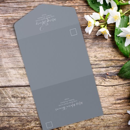 Elegant Waterverf Ivory Cream Floral Roos All In One Uitnodiging