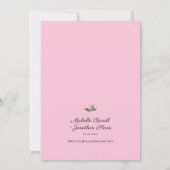 Elegant Waterverf Joodse Floral Kaart (Achterkant)