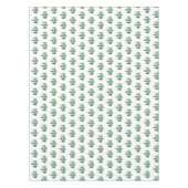 Elegant Waterverf kerstboompatroon Tafelkleed (Voorkant)