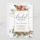 Elegant Waterverf kerstVrijgezellenfeest Kaart (Voorkant)