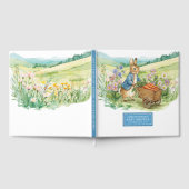 Elegant Waterverf Konijn Baby shower gastenboek (Volledig)