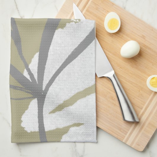 Elegant Waterverf leest Theedoek (Quarter Fold)