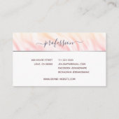 Elegant Waterverf marmer met Lijst chique  Visitekaartje