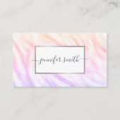 Elegant Waterverf marmer met Lijst chique  Visitekaartje