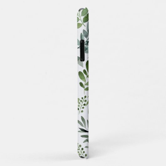 Elegant Waterverf met botanische bladeren  Case-Mate iPhone Case (Achterkant/rechts)