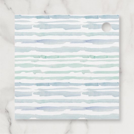 Elegant Waterverf Nautical Sailing Yacht Wedding Bedankjes Labels (Achterkant)