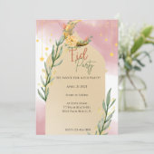 Elegant Waterverf offerfeest Eid Kaart (Staand voorkant)