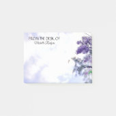 Elegant Waterverf Paars Lila Post-it® Notes (Voorkant)