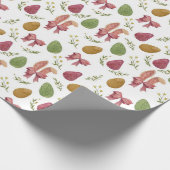 Elegant Waterverf paaspap voor bundelverwerking Cadeaupapier (Hoek)