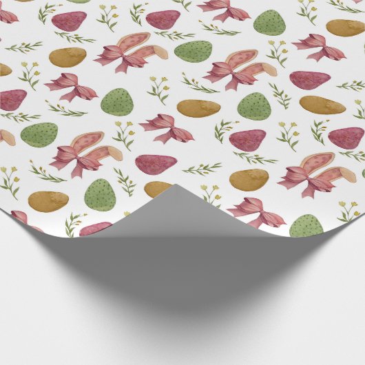 Elegant Waterverf paaspap voor bundelverwerking Cadeaupapier (Hoek)