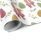 Elegant Waterverf paaspap voor bundelverwerking Cadeaupapier (Rol Hoek)