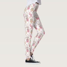 Elegant Waterverf paaspatroon | Leggings