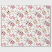 Elegant Waterverf paaspatroon | Papier voor onmidd (Vlak)