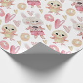 Elegant Waterverf paaspatroon | Papier voor onmidd (Hoek)