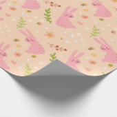 Elegant Waterverf paaspatroon | Papier voor onmidd (Hoek)