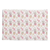 Elegant Waterverf paaspatroon | Proefcase Kussensloop (Achterkant-Links)