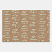 Elegant Waterverf paddenstoel Baby shower Inpakpapier Vel (Voorkant 3)