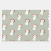 Elegant Waterverf paddenstoel Baby shower Inpakpapier Vel (Voorkant 2)