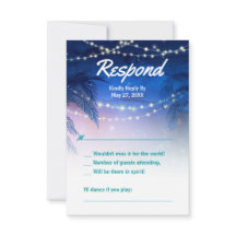 Elegant Waterverf Palm Tree Beach Weddenschap