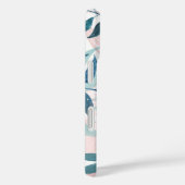 Elegant Waterverf pasta laat monogram Case-Mate iPhone Case (Achterkant / Rechts)