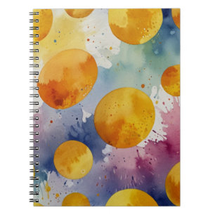 Elegant Waterverf patroon Notitieboek