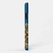 Elegant Waterverf Peacock op maat Case-Mate iPhone Case (Achterkant/rechts)