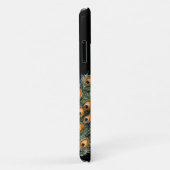 Elegant Waterverf Peacock op maat Case-Mate iPhone Case (Achterkant/rechts)