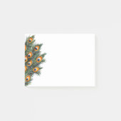 Elegant Waterverf Peacock Post-it® Notes (Voorkant)