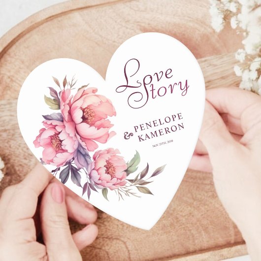 Elegant Waterverf Pink Peonies Kartonnen Onderzetters