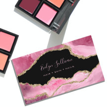 elegant waterverf roze agroschuim op zwart