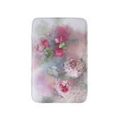 Elegant Waterverf Rozen Flowers Florence Sjabloon Badmat (Voorkant Verticaal)