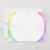 Elegant Waterverf Sjabloon Manuscript Monogram Mod (Achterkant)