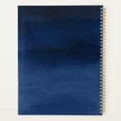 Elegant Waterverf Sunflower Persoonlijk Planner (Achterkant)